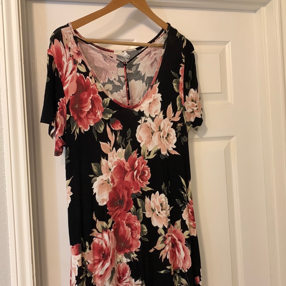 Floral Maxi Y front with pockets
